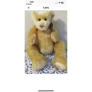 Ty "Jeeves‎ " The Bear Multi Colored Nose 2000 14"